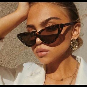 🔥NWOT🔥 CATEYE leopard print sunglasses shades